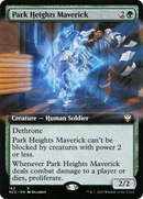 {R} Park Heights Maverick (Extended Art) [Streets of New Capenna Commander][NCC 163]