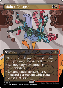 {@R} Molten Collapse (Borderless) [The Lost Caverns of Ixalan][LCI 342]