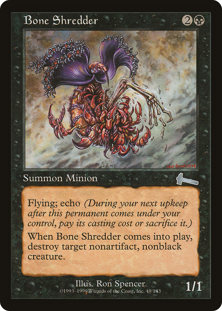 {C} Bone Shredder [Urza's Legacy][ULG 049]