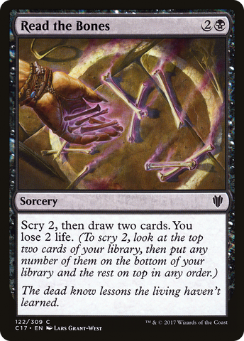 {C} Read the Bones [Commander 2017][C17 122]