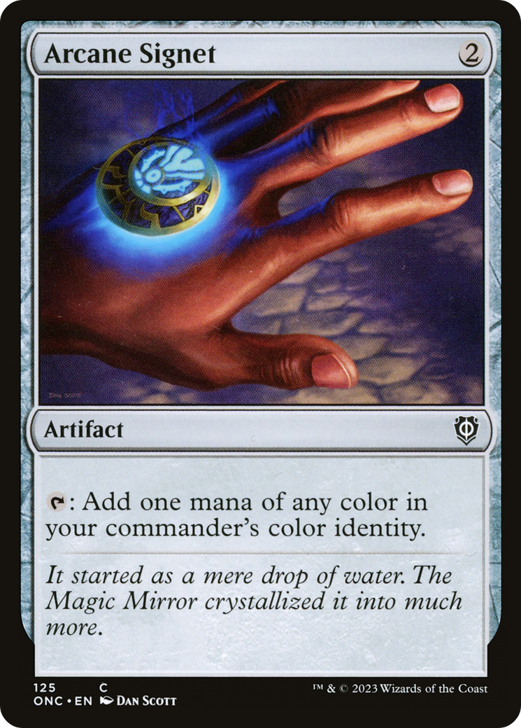 {C} Arcane Signet [Phyrexia: All Will Be One Commander][ONC 125]