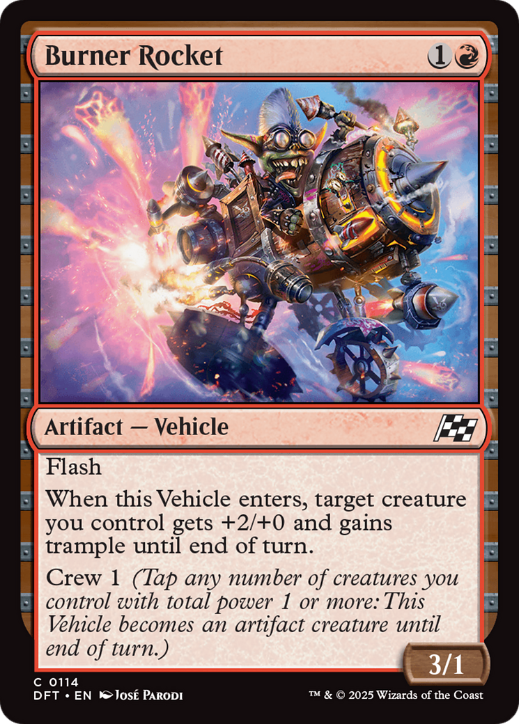 {@C} Burner Rocket [Aetherdrift][DFT 114]