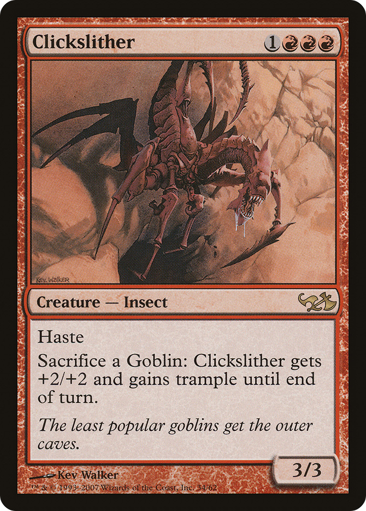{R} Clickslither [Duel Decks: Elves vs. Goblins][DDA 034]