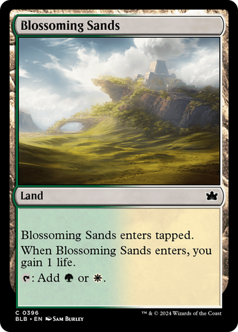 {@C} Blossoming Sands [Bloomburrow][BLB 396]