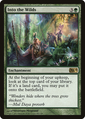 {R} Into the Wilds [Magic 2014][M14 180]