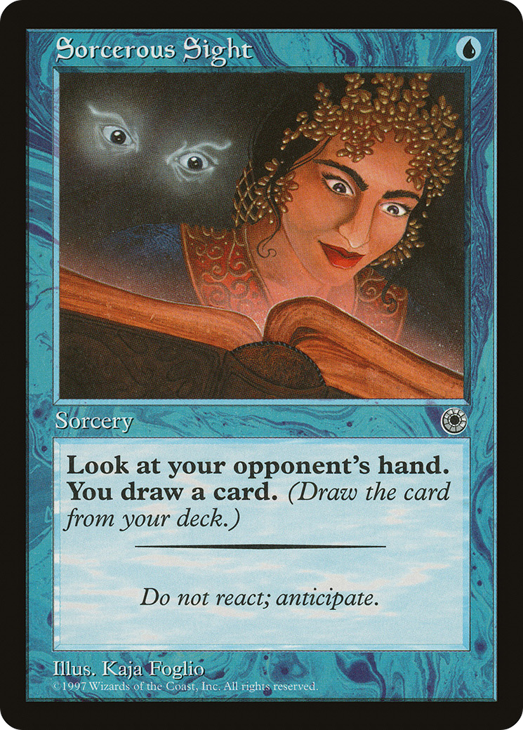 {C} Sorcerous Sight [Portal][POR 068]