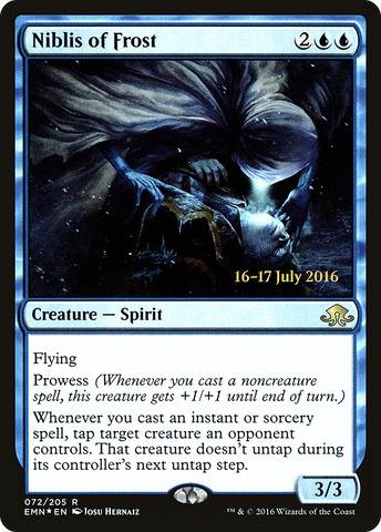 {R} Niblis of Frost [Eldritch Moon Prerelease Promos][PR EMN 072]