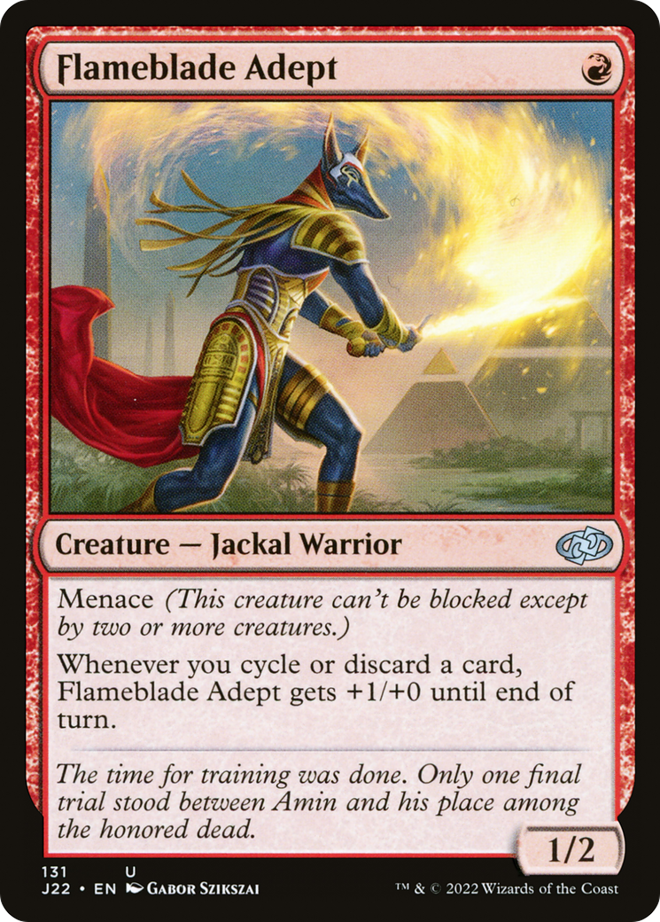 {C} Flameblade Adept [Jumpstart 2022][J22 131]