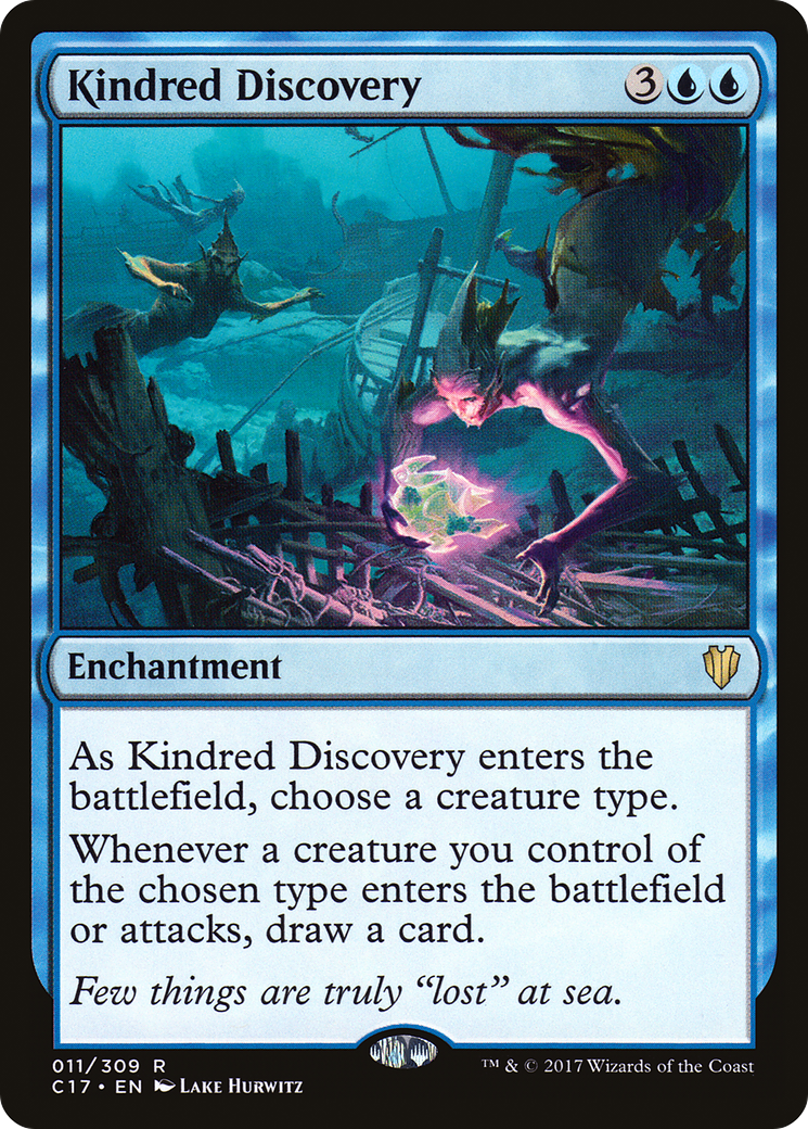 {R} Kindred Discovery [Commander 2017][C17 011] - Misty Mountain Games