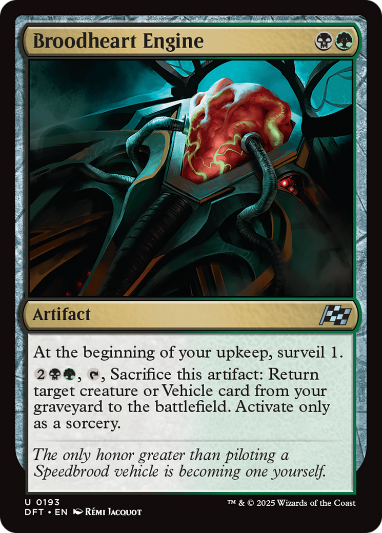 {@C} Broodheart Engine [Aetherdrift][DFT 193]
