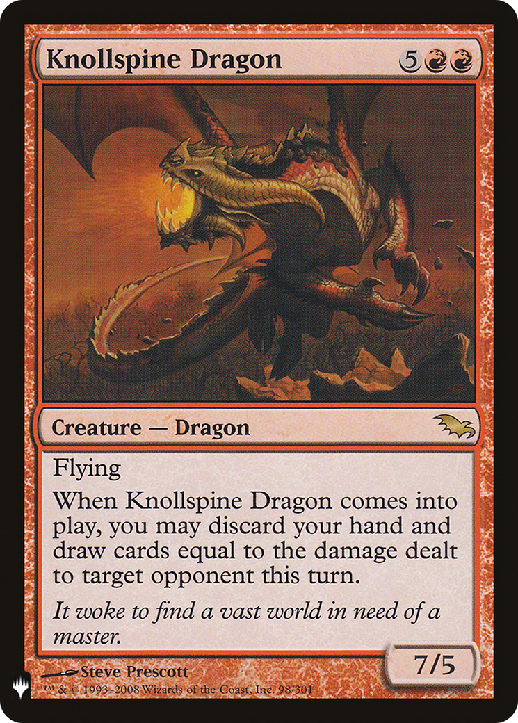 Knollspine Dragon [LIST SHM-98]