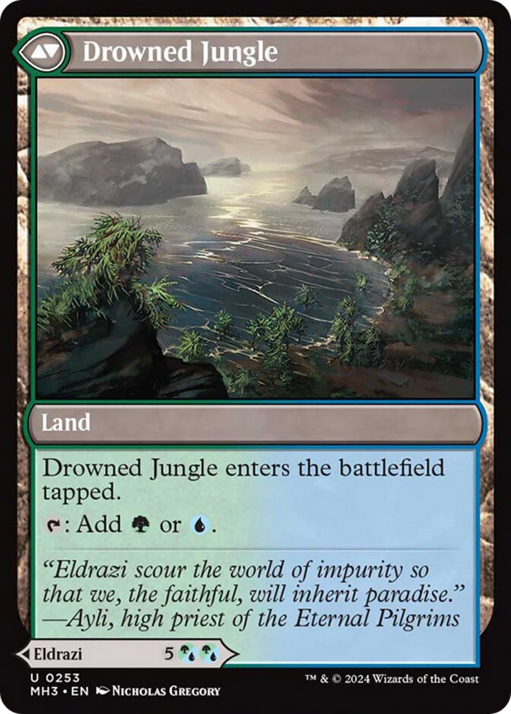 {C} Drowner of Truth // Drowned Jungle [Modern Horizons 3][MH3 253]