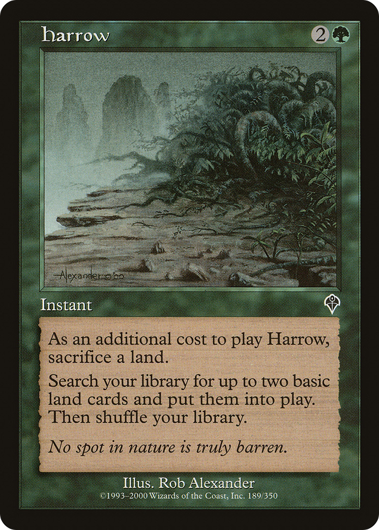 {C} Harrow [Invasion][INV 189]