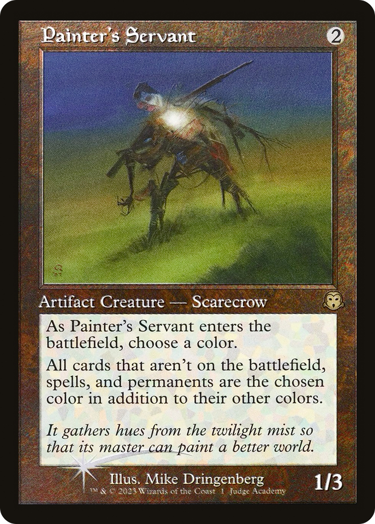 {R} Painter's Servant (Retro) [Judge Gift Cards 2023][P23 001]