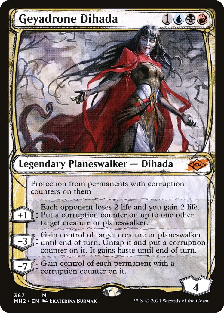{R} Geyadrone Dihada (Showcase): (Showcase) [Modern Horizons 2] [MH2 367]