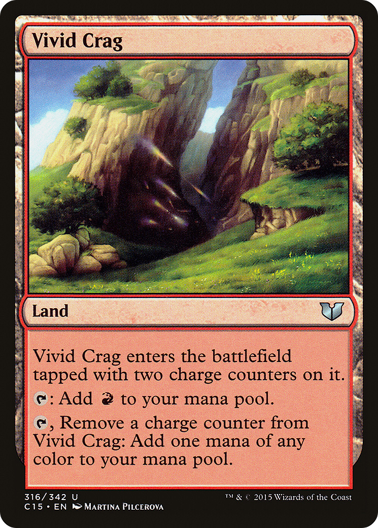 {C} Vivid Crag [Commander 2015][C15 316]