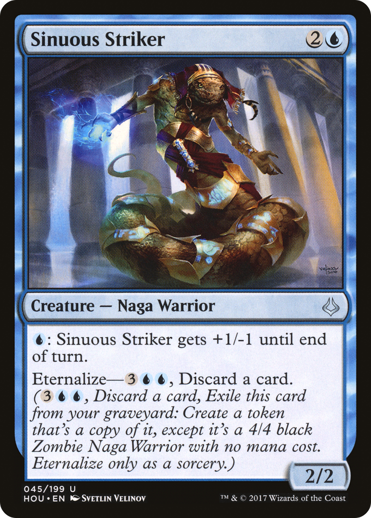 {C} Sinuous Striker [Hour of Devastation][HOU 045]