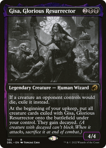 {R} Gisa, Glorious Resurrector [Innistrad: Double Feature][DBL 103]