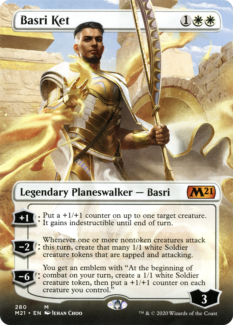 {R} Basri Ket (Borderless) [Core Set 2021][M21 280]