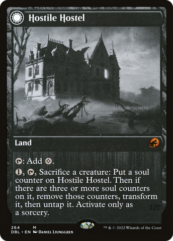 {R} Hostile Hostel // Creeping Inn [Innistrad: Double Feature][DBL 264]