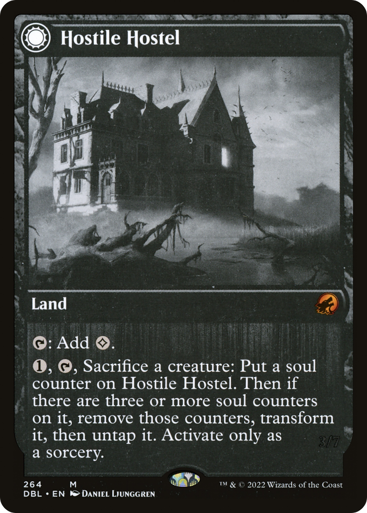 {R} Hostile Hostel // Creeping Inn [Innistrad: Double Feature][DBL 264]
