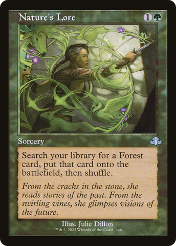 {C} Nature's Lore (Retro) [Dominaria Remastered][DMR 346]