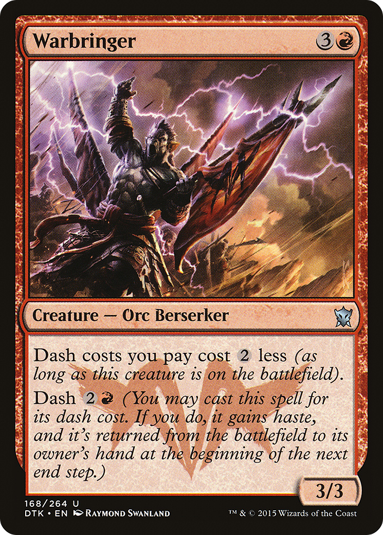 {C} Warbringer [Dragons of Tarkir][DTK 168]
