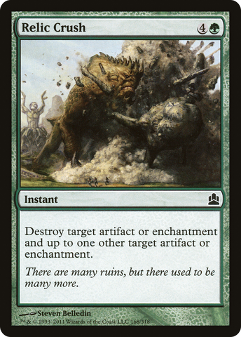 {C} Relic Crush [Commander 2011][CMD 168]