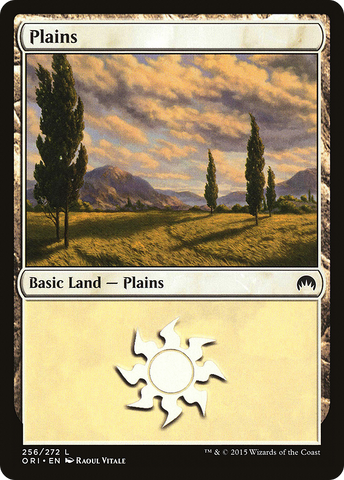 {B}[ORI 256] Plains (256) [Magic Origins]