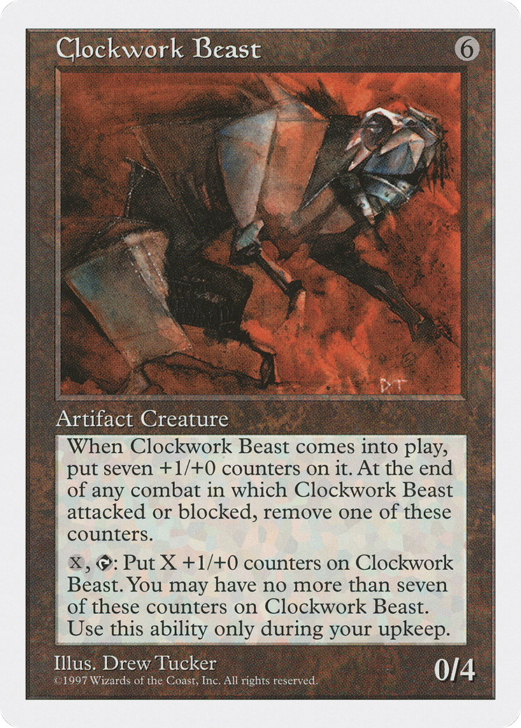 {R} Clockwork Beast [Fifth Edition][5ED 356]