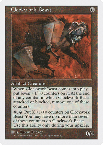 {R} Clockwork Beast [Fifth Edition][5ED 356]