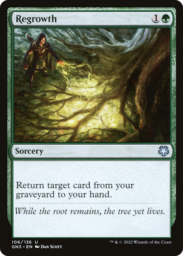 {C} Regrowth [Game Night 2022][GN3 106]