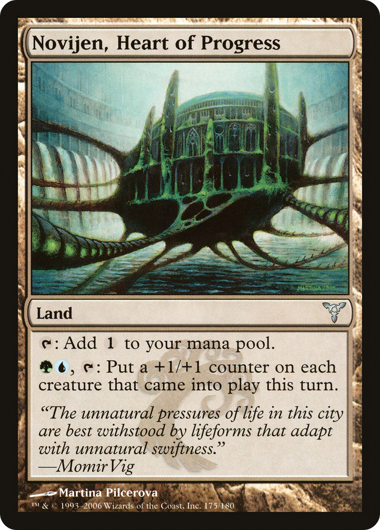 {C} Novijen, Heart of Progress [Dissension][DIS 175]