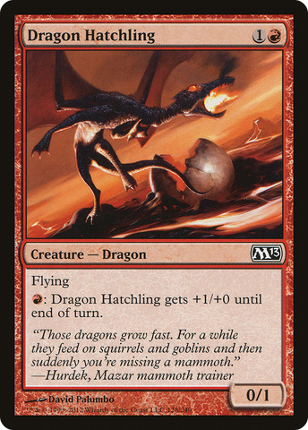{C} Dragon Hatchling [Magic 2013][M13 128]