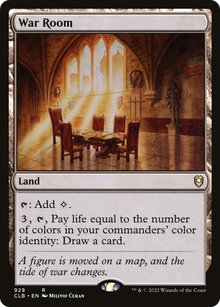 {R} War Room [Commander Legends: Battle for Baldur's Gate][CLB 929]