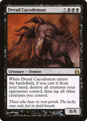 {R} Dread Cacodemon [Commander 2011][CMD 079]