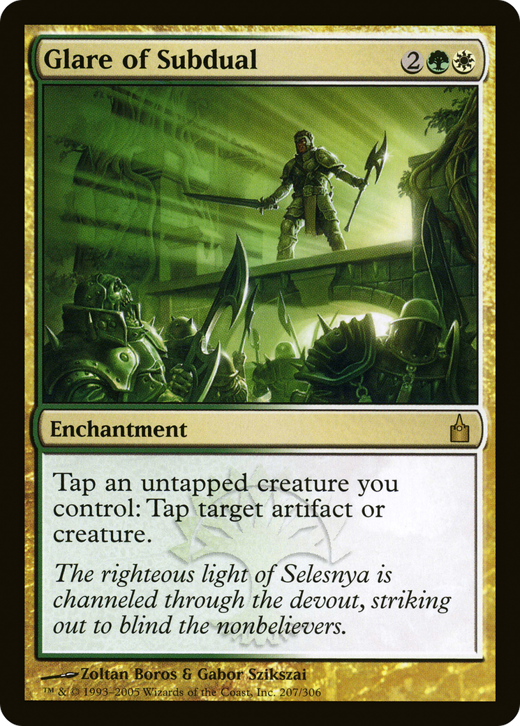 {R} Glare of Subdual [Ravnica: City of Guilds][RAV 207]