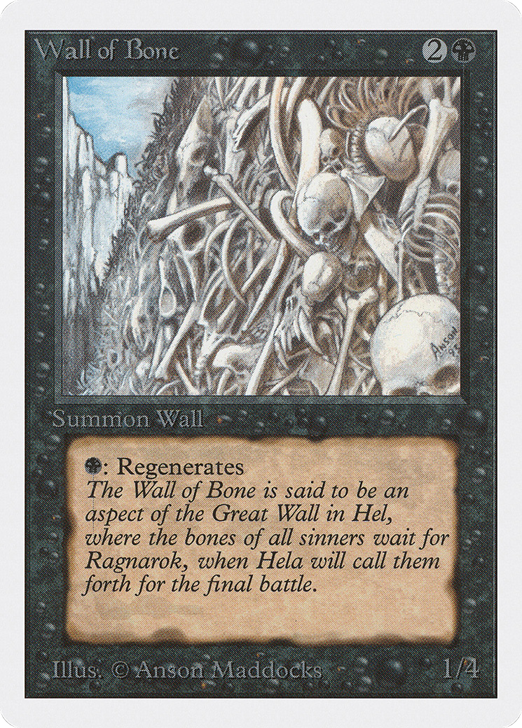 {C} Wall of Bone [Unlimited Edition][2ED 133]