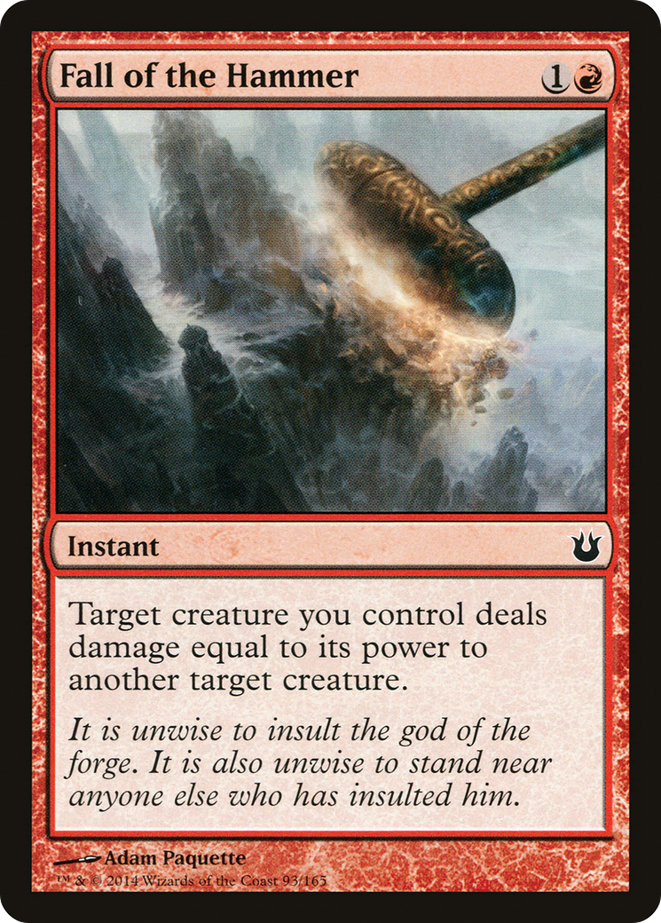 {C} Fall of the Hammer [Born of the Gods][BNG 093]