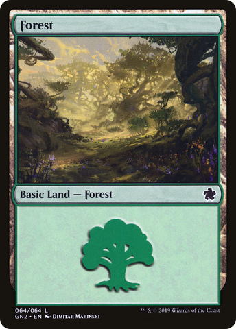 {B}[GN2 064] Forest (64) [Game Night 2019]