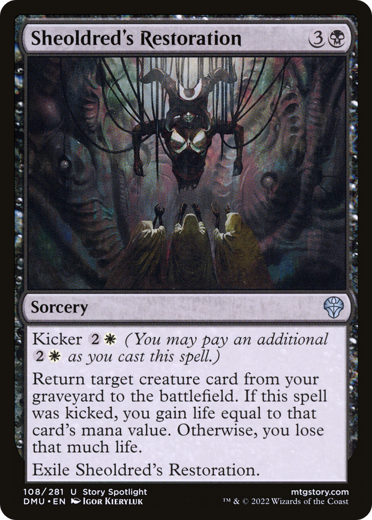 {C} Sheoldred's Restoration [Dominaria United][DMU 108]