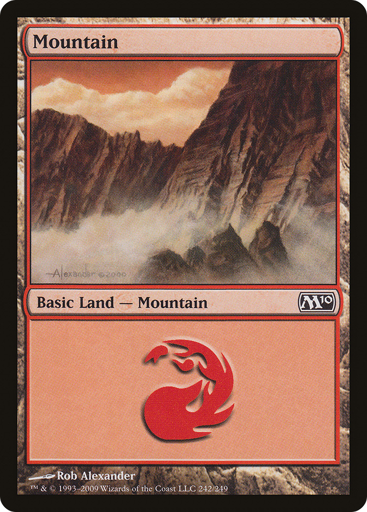 {B}[M10 242] Mountain (242) [Magic 2010]