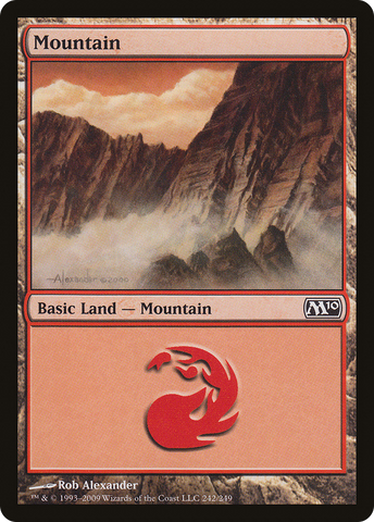 {B}[M10 242] Mountain (242) [Magic 2010]