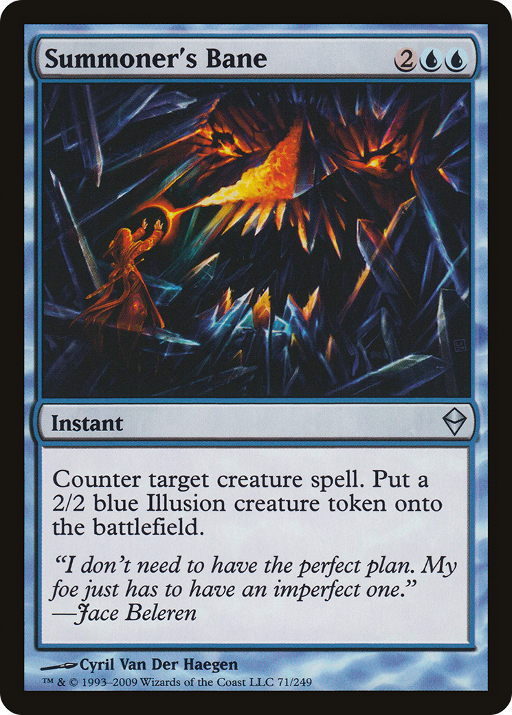 {C} Summoner's Bane [Zendikar][ZEN 071]