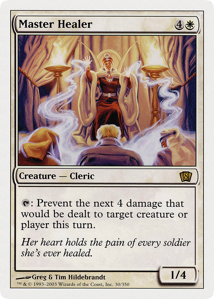 {R} Master Healer [Eighth Edition][8ED 030]