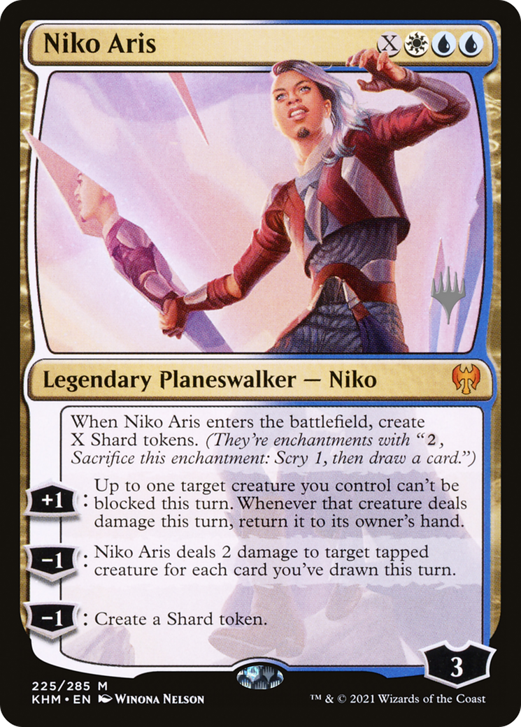 {R} Niko Aris (Promo Pack) [Kaldheim Promos][PP KHM 225]