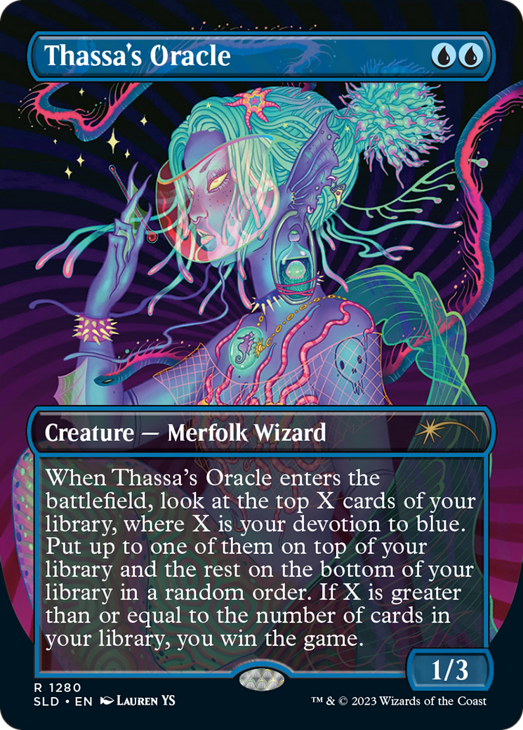 {R} Thassa's Oracle (Borderless) [Secret Lair Drop Series][SLD 1280]