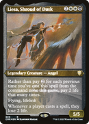 {R} Liesa, Shroud of Dusk (Etched) [Commander Legends][CMR 606]