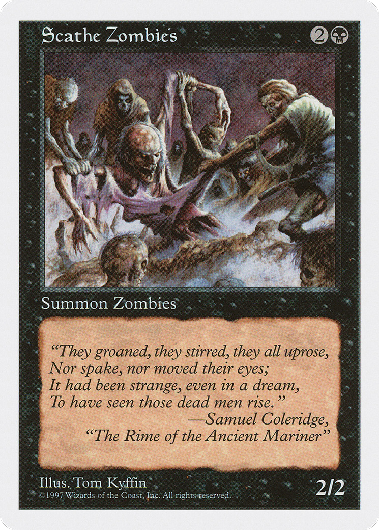 {C} Scathe Zombies [Fifth Edition][5ED 192]