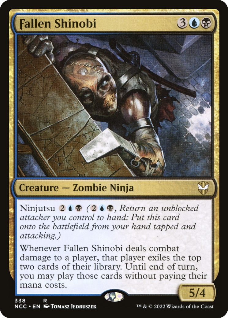 {R} Fallen Shinobi [Streets of New Capenna Commander][NCC 338] - Misty Mountain Games